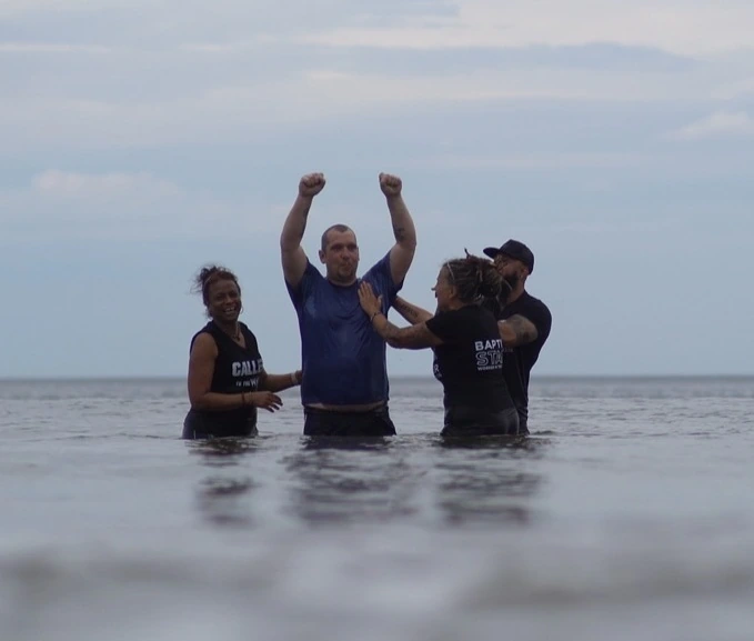 Revere Beach baptism event, August 30, 2026, moment 5