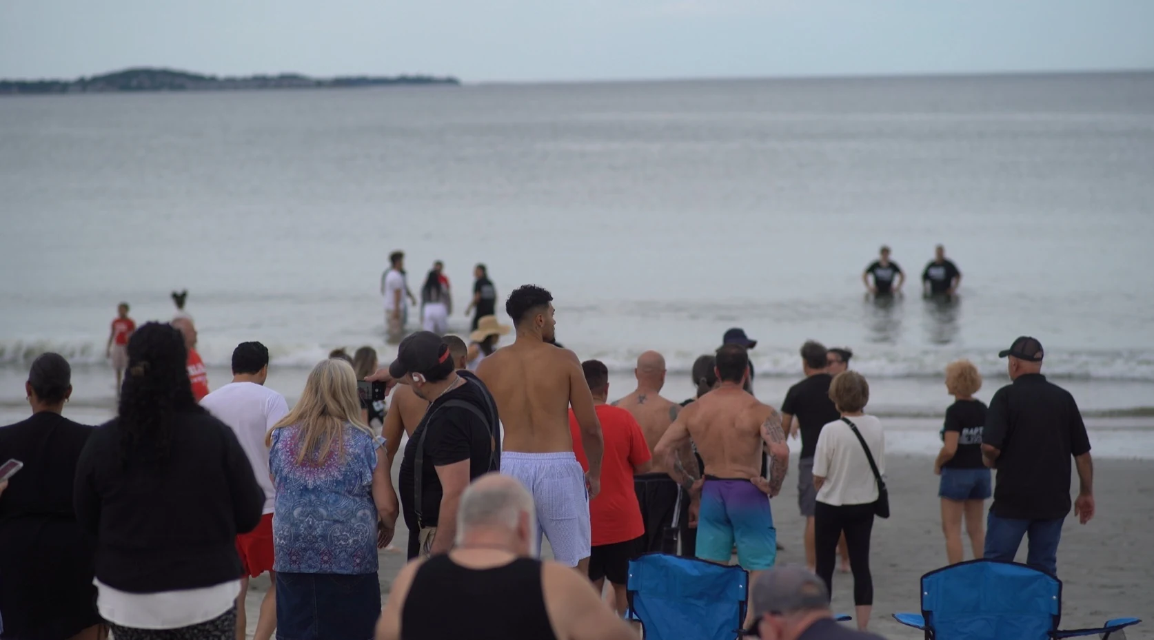 Revere Beach baptism event, August 30, 2026, moment 15