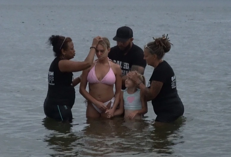 Revere Beach baptism event, August 30, 2026, moment 24