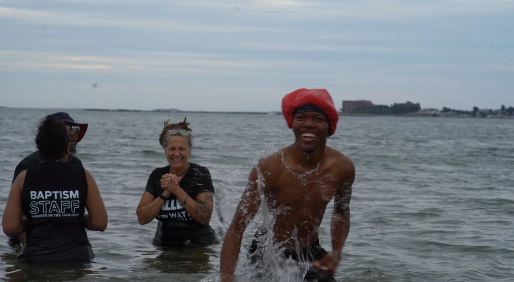 Revere Beach baptism event, August 30, 2026, moment 33